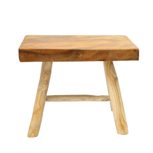 wooden stool 30 x 45 cm