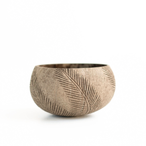 Palmleaf_500ml bowl made from coconut shell