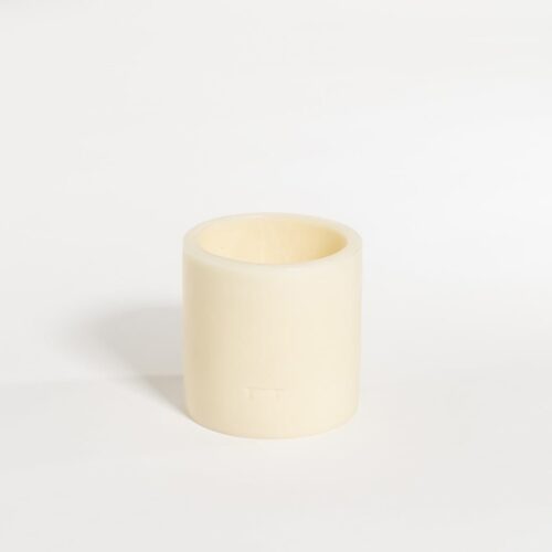 candle lamp in cream color
