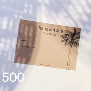 gift voucher worth 500 euros on a white background